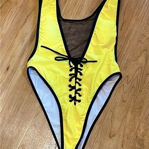 NWOT Boho Chic One Piece Bathing Suit